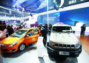 突破80万 北京车展参观人次创纪录