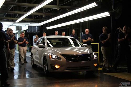 日产提高Altima产能 与凯美瑞争夺美国销量桂冠