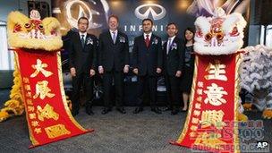 英菲尼迪掀开在华新篇章 2016年拟占10%豪车市场