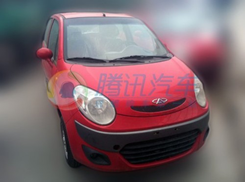 [国内谍报]奇瑞QQ3电动版车型谍照曝光