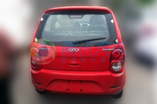 [国内谍报]奇瑞QQ3电动版车型谍照曝光