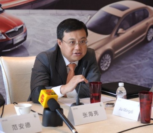 范安德：中国将分担斯柯达全球四成产销 