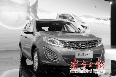 传祺上半年销量增长28% 