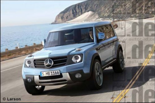 奔驰将推入门级SUV GLG 有望2015年上市