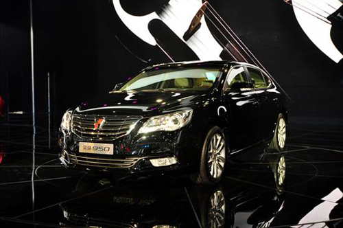 车展直击上汽旗舰 荣威950国展首秀