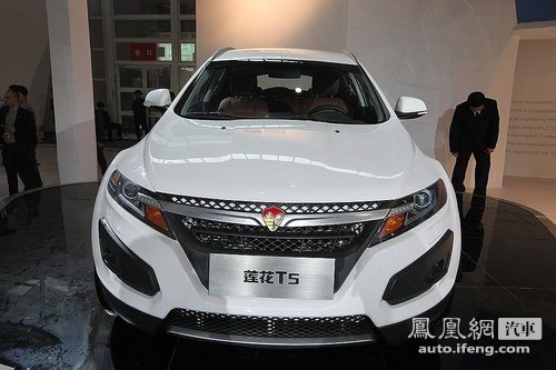 莲花首款SUV T5年内上市 预计10万起售
