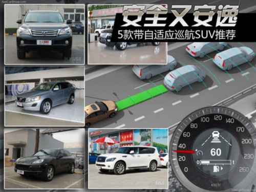 安全又安逸 五款带自适应巡航的SUV车型一览